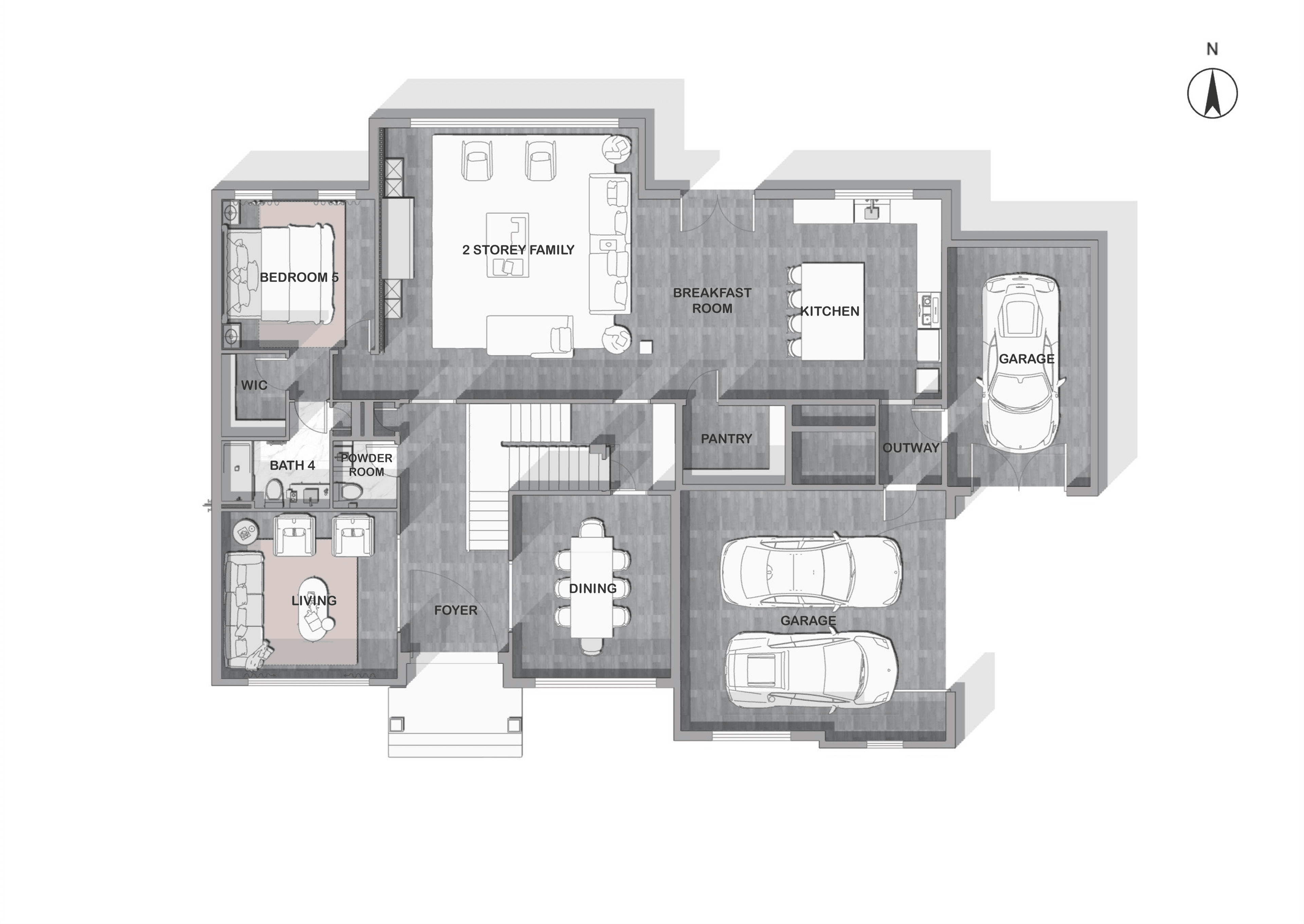 Jamestown — First Floor
